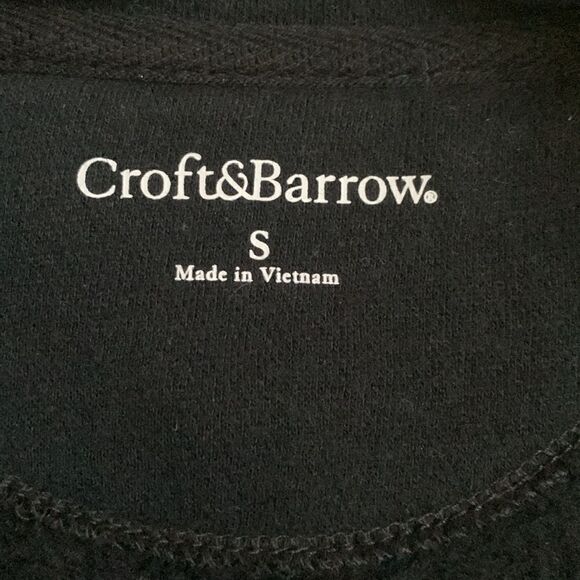 Croft & Barrow Cotton Blend Long Sleeve Size S - Picture 9 of 10
